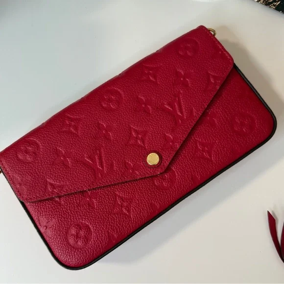 Louis Vuitton Empriente Felicie Cherry Red Crossbody Bag - Picture 2 of 16